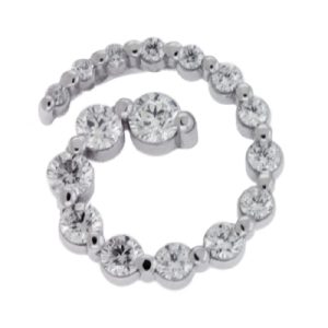 White Gold Journey Charm White Gold Journey Charm
