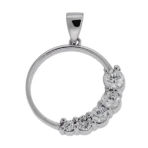 White Gold Journey Charm White Gold Journey Charm