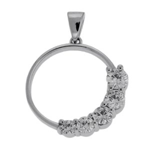 White Gold Journey Charm White Gold Journey Charm