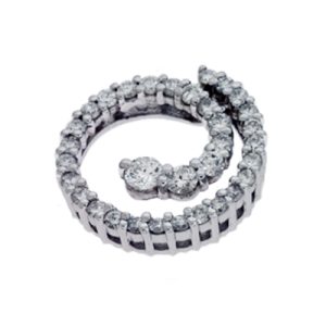 White Gold Journey Charm White Gold Journey Charm