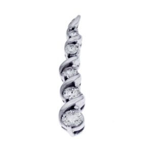 White Gold Journey Pendant White Gold Journey Pendant
