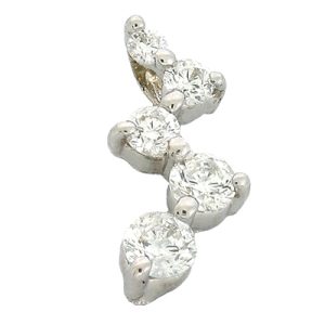 White Gold Journey Charm White Gold Journey Charm
