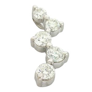 White Gold Journey Charm White Gold Journey Charm