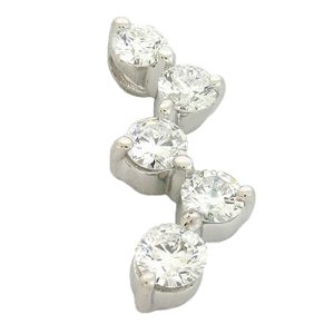 White Gold Journey Charm White Gold Journey Charm