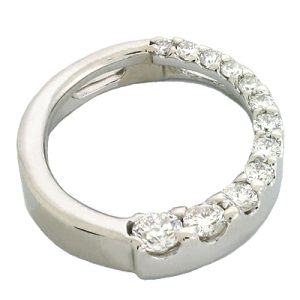 White Gold Journey Charm White Gold Journey Charm