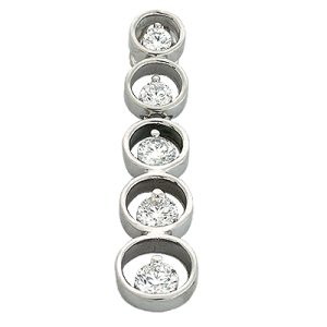 White Gold Journey Charm White Gold Journey Charm