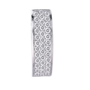 White Gold Pave Penadnt White Gold Pave Penadnt
