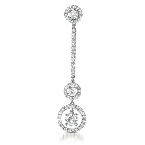 White Gold Diamond Pendant White Gold Diamond Pendant