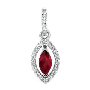 Ruby & Diamond Pendant Ruby & Diamond Pendant