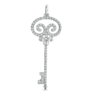 White Gold Key Charm 46mm White Gold Key Charm 46mm