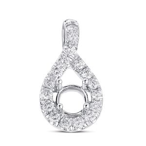 White Gold Diamond Charm White Gold Diamond Charm