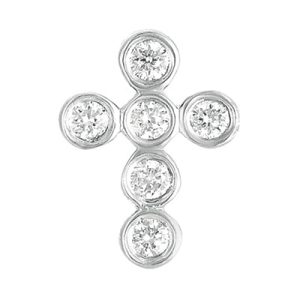 Diamond Cross Pendant 13mm Diamond Cross Pendant 13mm
