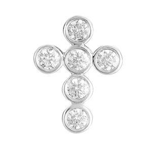 Diamond Cross Pendant 18mm Diamond Cross Pendant 18mm