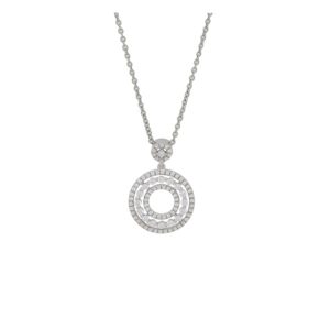 White Gold Diamond Pendant White Gold Diamond Pendant