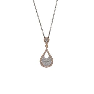 White Gold Diamond Pendant White Gold Diamond Pendant
