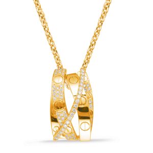 Yellow Gold Diamond Pendant Yellow Gold Diamond Pendant