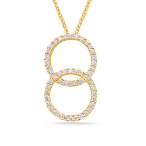 Yellow Gold Diamond Pendant Yellow Gold Diamond Pendant