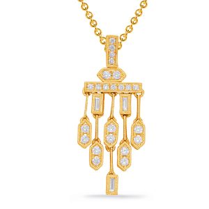Yellow Gold Diamond Pendant Yellow Gold Diamond Pendant
