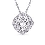 Carat Round Diamond #P3336-1wg