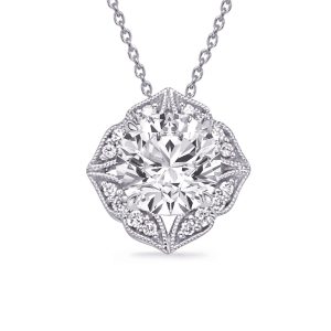 Carat Round Diamond #P3336-33wg Carat Round Diamond #P3336-33wg