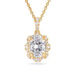 Yellow Gold Diamond Pendant