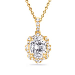 Yellow Gold Diamond Pendant Yellow Gold Diamond Pendant