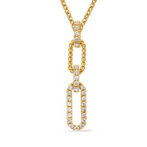 Yellow Gold Diamond Pendant Yellow Gold Diamond Pendant