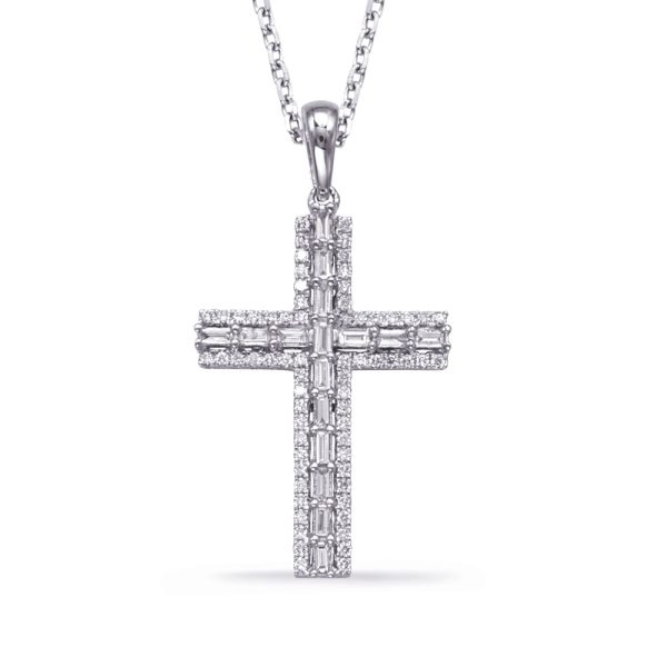 White Gold Diamond Pendant