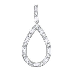 Carat Baguette Diamond #P3359wg