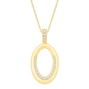Yellow Gold Diamond Pendant Yellow Gold Diamond Pendant