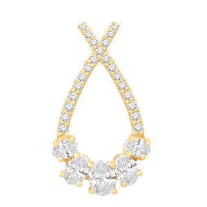 Yellow Gold Diamond Pendant Yellow Gold Diamond Pendant