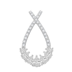 Carat Pear Shape Diamond #P3368wg
