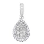 Carat Baguette Diamond #P3370wg
