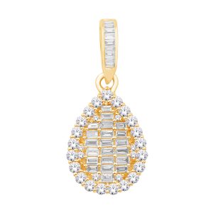Yellow Gold Diamond Pendant Yellow Gold Diamond Pendant