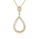 Yellow Gold Diamond Pendant