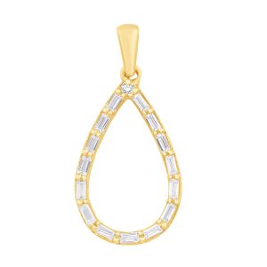Yellow Gold Diamond Pendant Yellow Gold Diamond Pendant