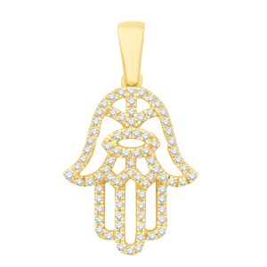 Yellow Gold Diamond Pendant Yellow Gold Diamond Pendant
