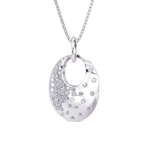 White Gold Diamond Pendant